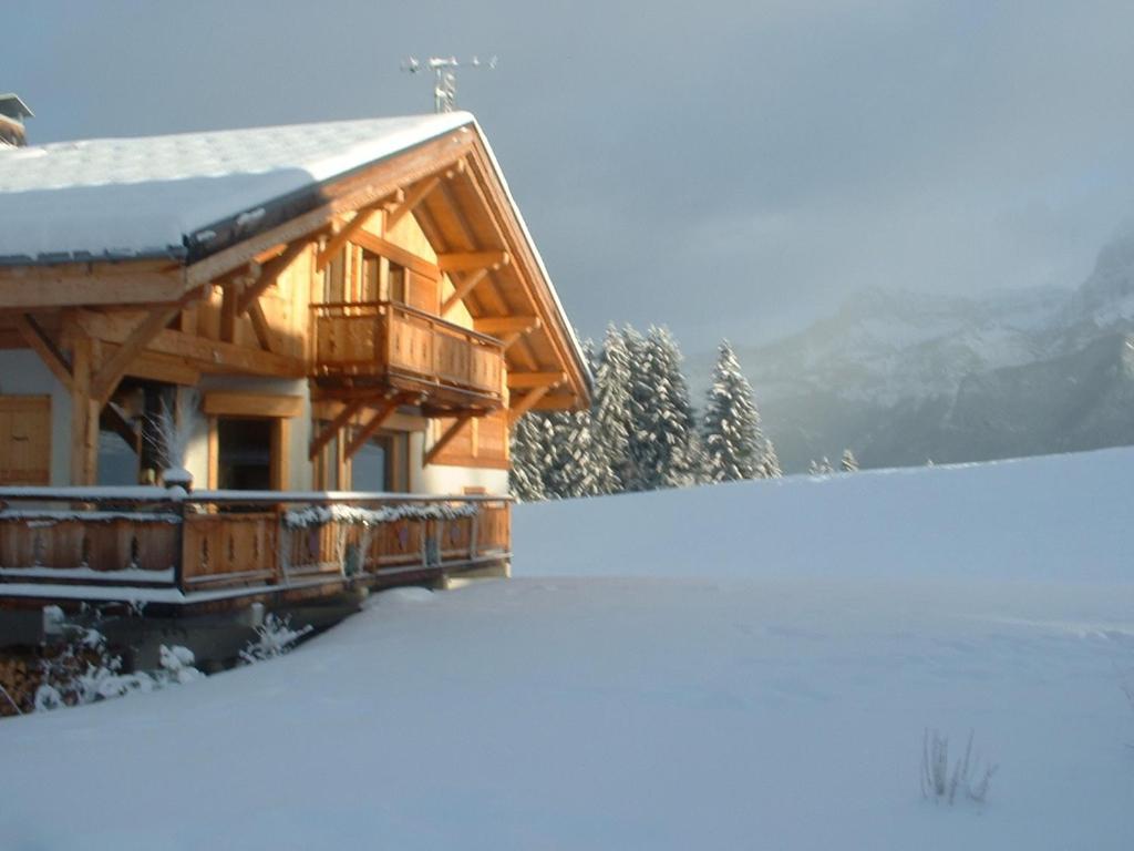 Lou Stalet Au Pays Du Mont Blanc "Charmance" Bed & Breakfast Cordon Dış mekan fotoğraf